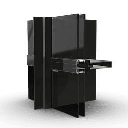 F35 Slim Curtain Wall System
