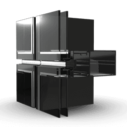 F80 CS – Semi Unitized Curtain Wall System